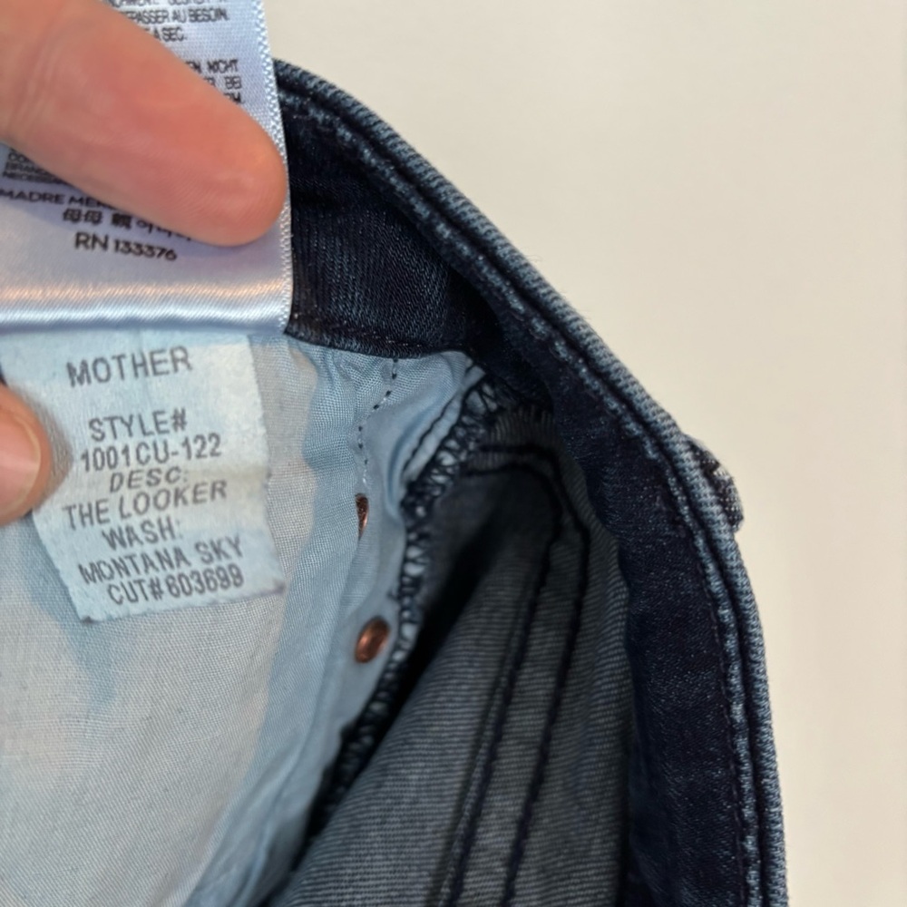 Mother The Looker Montana Sky Size 30 - Picture 7 of 10